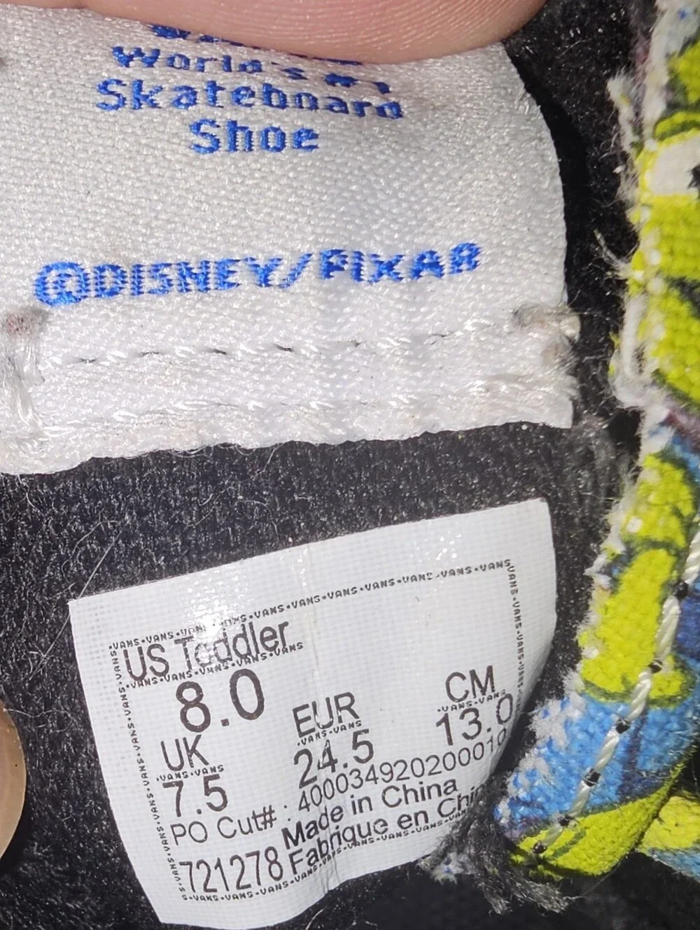 Vans Era Disney Pixar Toy Story Kids'  Sneakers